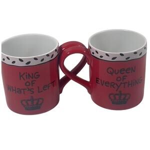 Queen of Everything & King of What's Left Lorrie Veasey Our Name is Mudd Cups